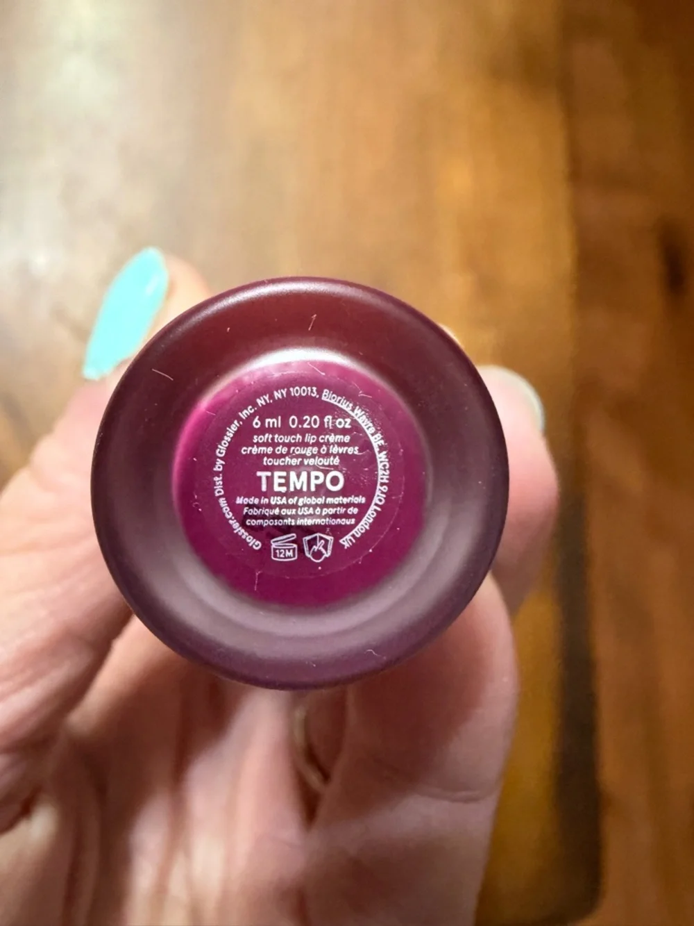 Glossier soft touch lip cream. - Picture 8 of 12